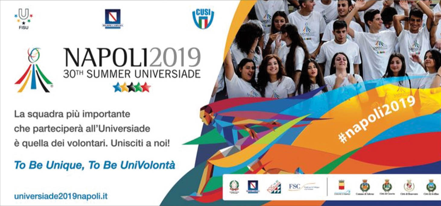 30th Summer Universiade Napoli 2019